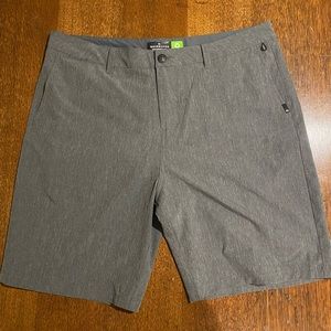 Quicksilver Amphibian Shorts in dark grey in a 36.